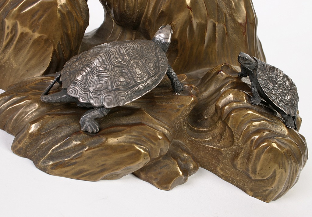Silver and Lacquer Turtles